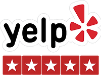 yelp 5 star review logo Flagstaff Turf & Hardscape